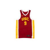 USC Trojans Unisex Nike Cardinal #9 Kayleigh Heckel Replica Basketball Jersey